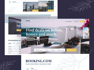 Landing page redesign | Booking.com