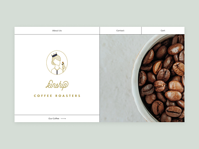 Coffee roasters NYC branding design logo ui ui ux web webdesign website