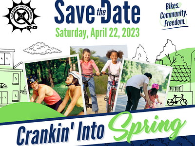 Crankin' Into Spring bikes event