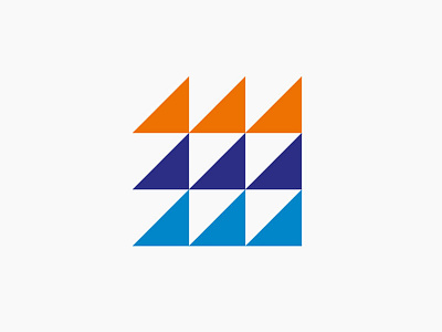 Kilkeel Harbour Works Brand Design brand design geometric harbour identity kilkeel logo square triangle