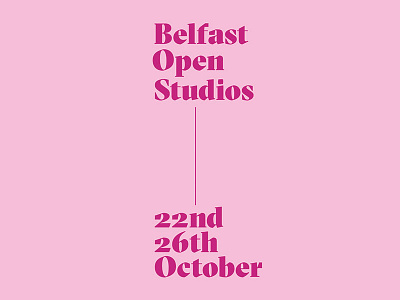 Bag Of Bees Dribbble Belfast Open Studios Brand Design 01 art brand festival identity studio