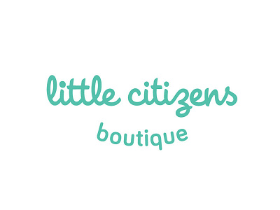 Little Citizens Boutique Brand Design brand design brand design belfast branding design logo logo design toys