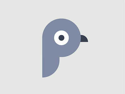 Pigeonist logo branding design logo minimal nyc pigeon vector