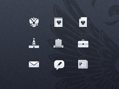 Pravo.ru Mobile Icons contour icons pravo.ru