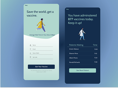 Concept Vaccination App