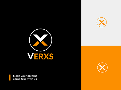Verxs Games branding design gaming company gaming logo graphic design identity branding identity design logo logo design minimal