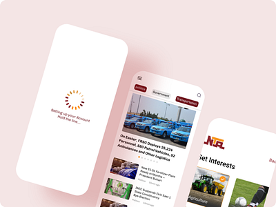 NTA (Nigerian Television Authority) news app redesign news news app ui ui ux ui design uidesign user interface design userinterface