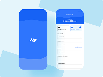 Mobile Transfer App Ui
