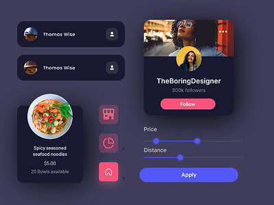 UI element 3.0 3d app design app ui branding mobile app motion graphics ui user interface