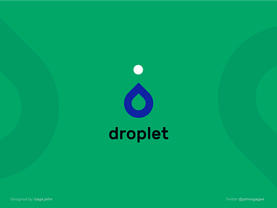 Droplet Logo Concept branding design identity branding identity design logo logo design minimal