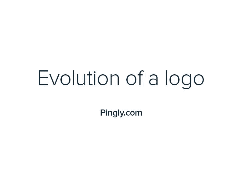 Evolution of a Logo branding design logo
