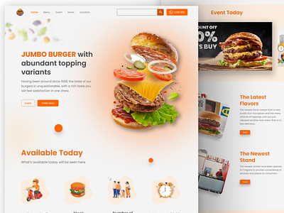 Exploration Website Jumbo Burger