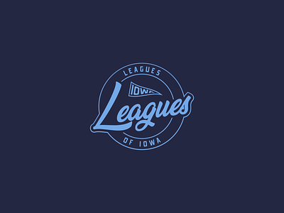 Leagues of Iowa logo brand design branding logo logo design logodesign logos sports