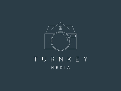 Turnkey Media branding design icon logo typography vector