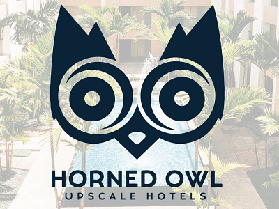 Brand Identity for Horned Owl Upscale Hotels. brand identity branding branding design graphic design graphic design hotel logo logo logo design logo designer owl logo