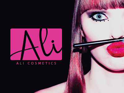 Ali Cosmetics Branding brand identity branding branding and identity branding concept branding design cosmetics logo graphic design graphic design logo logo design logo designer