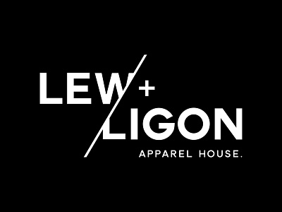 Lew + Ligon Brand Identity brand identity branding branding and identity branding design fashion design graphic design graphic design graphic designer logo design logo designer