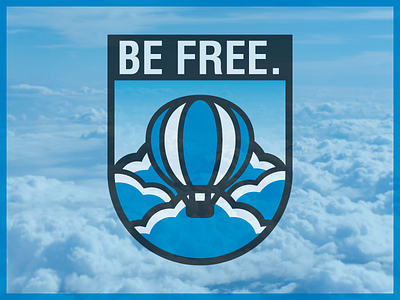 Freedom Balloon  - Badge Design