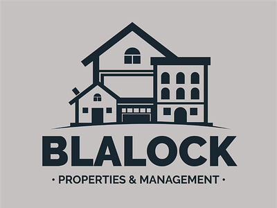Blalock Properties - Brand Identity brand identity branding branding design graphic design graphic design graphic designer logo design logo designer real estate logo