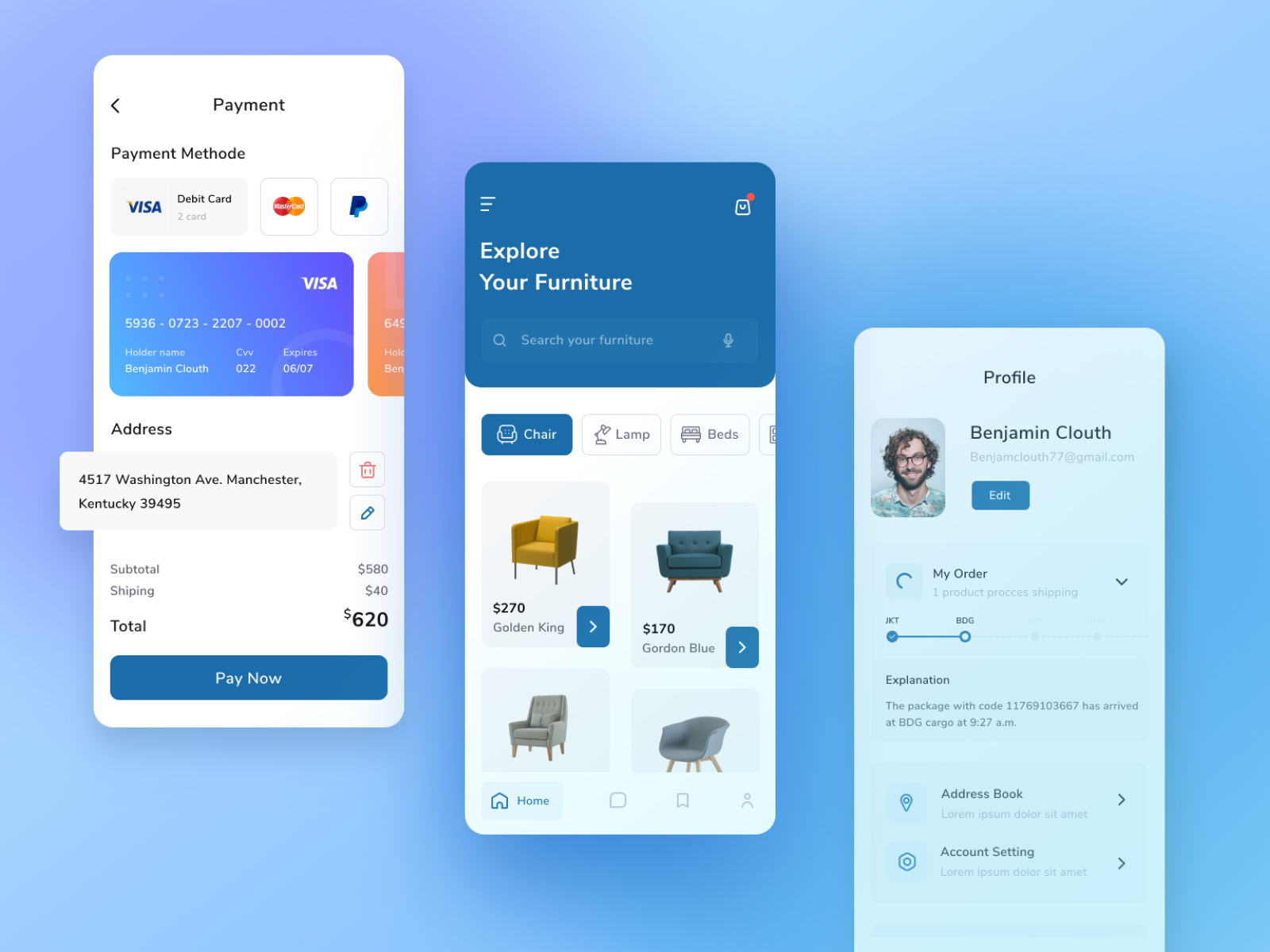 Furniture App Concept By Dede Alsa On Dribbble   Furniture App Design 4x 