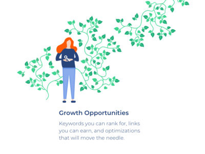 Growth Opportunities character design illustration monterail ui vector