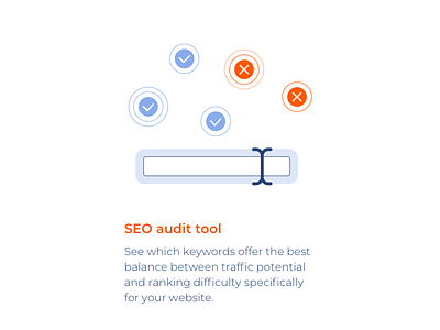 Seo Audit Tool app branding design icon illustration keywords monterail seo icons ui vector