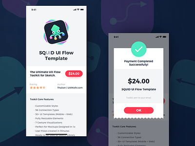 Squid Payment Dribbble