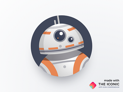 BB-8 watchOS App Icon android app icon bb 8 bb8 droid icon ios jedi r2d2 robot star wars watchos