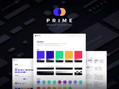 Prime Design System Kit for Sketch design system flinto prime sketchapp style guide tool ui framework ui template uikit uikits
