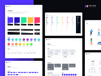 Prime Design System Kit for Sketch - Style Guide