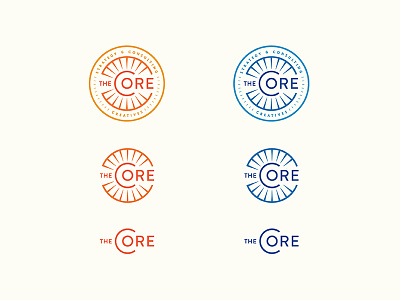 The Core / Color System branding color core logo marks system