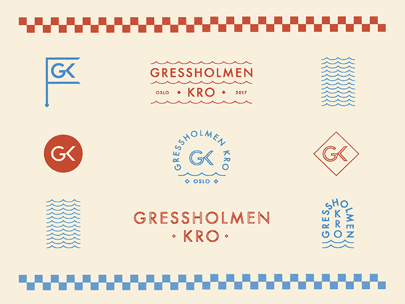 Gressholmen Kro Brand by Jonathan Schubert on Dribbble