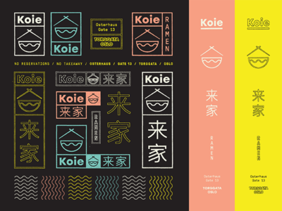 Koie Ramen Oslo / Brand Specimen