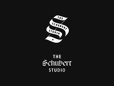 The Schubert Studio branding custom type logo marks type typography