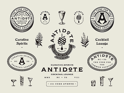 Cocktail Lounge designs, themes, templates and downloadable graphic  elements on Dribbble