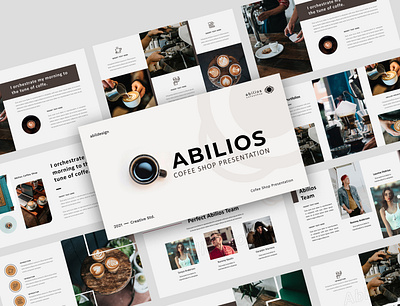 Abilios cofee shop presentation – Creative Business PowerPoint T