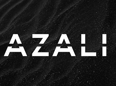 AZALI | musical band brand | Branding branding design graphic design logo typography