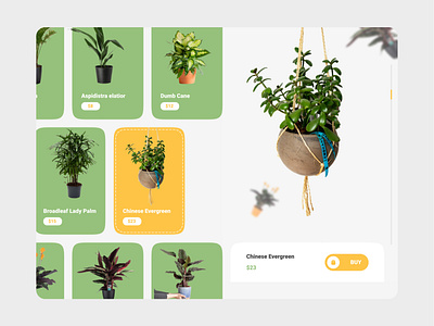 Flower and plant shop air condition buy flower flower pot landing landing page plant plants ui ui ux ui design user experience userinterface ux ux design vase vases