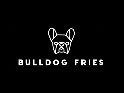 Bulldog Fries Logo