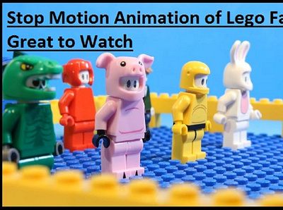 Stop Motion Animation of Lego Fall Guys Is Great to Watch