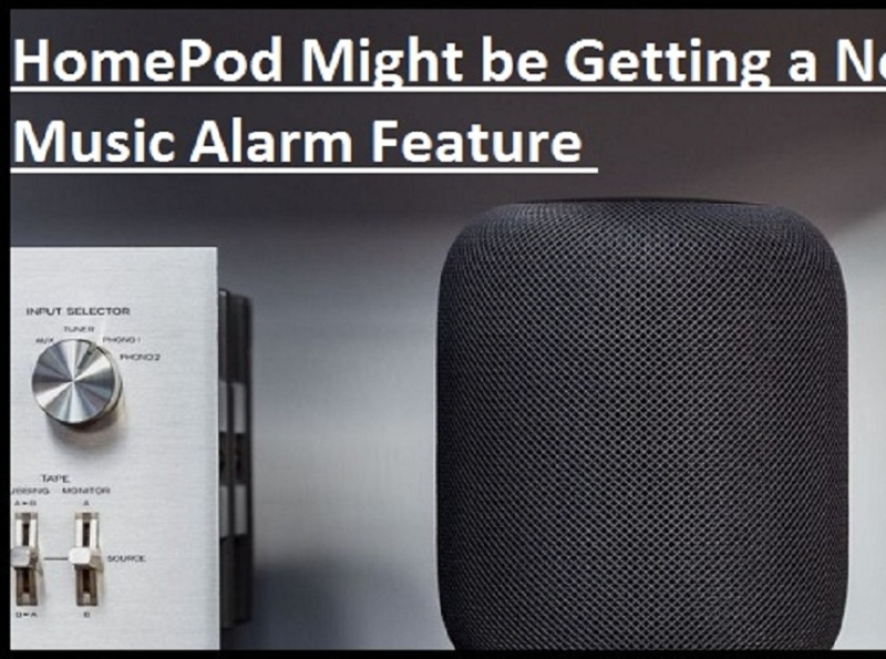 homepod alarm with music