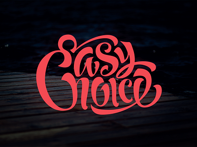 Easy Choice lettering logo