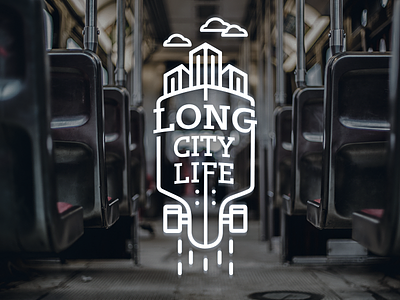 Long City Life black lcl logo outlines