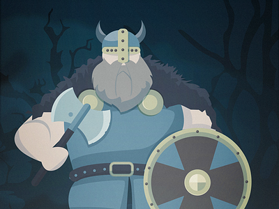 Northmen approaching! axe illustration nordic northmen viking warrior