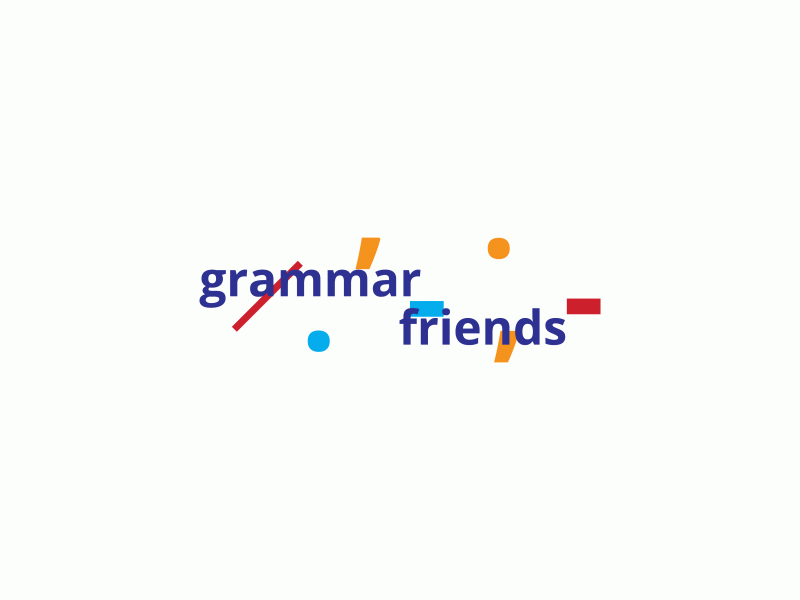 grammar friends logo animation gif grammar logo