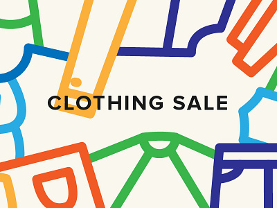 Clothing Sale vector composition