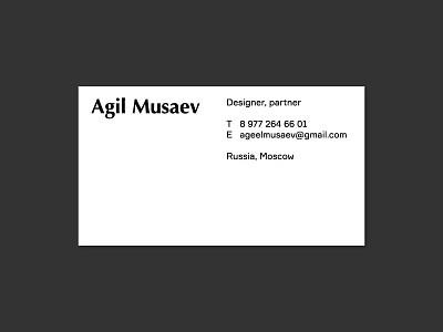 BC — Agil bc print typography