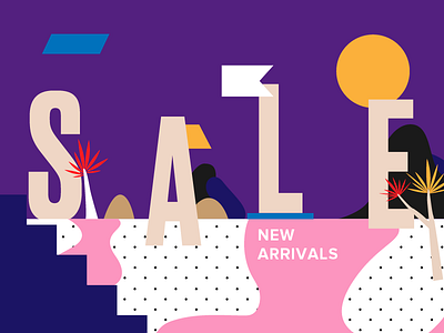 BRANDSHOP — SALE, NEW ARRIVALS abstraction color graphic memphis sale