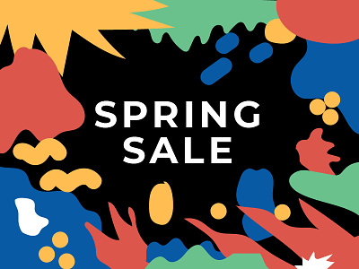 Spring Sale illustration