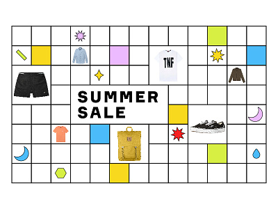 Frihet — Summer Sale creative illustration sale